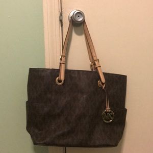 Michael Kors bag and matching wallet